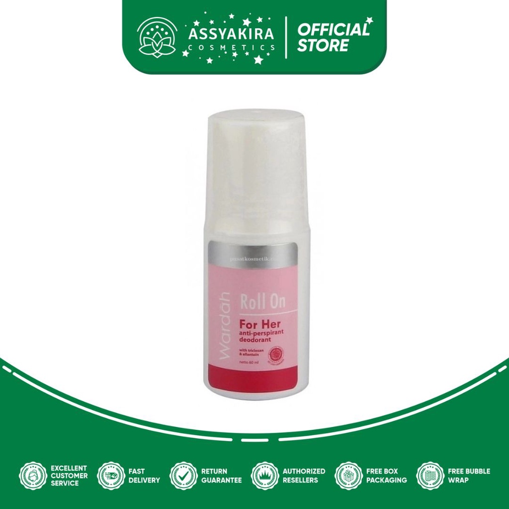 Wardah Roll On For Her 60ml