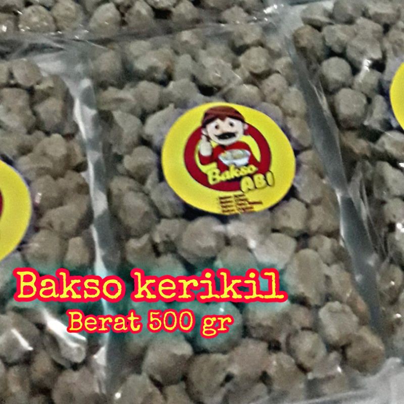 

Bakso KERIKIL HALAL 500 gram (Bebas Pengawet)