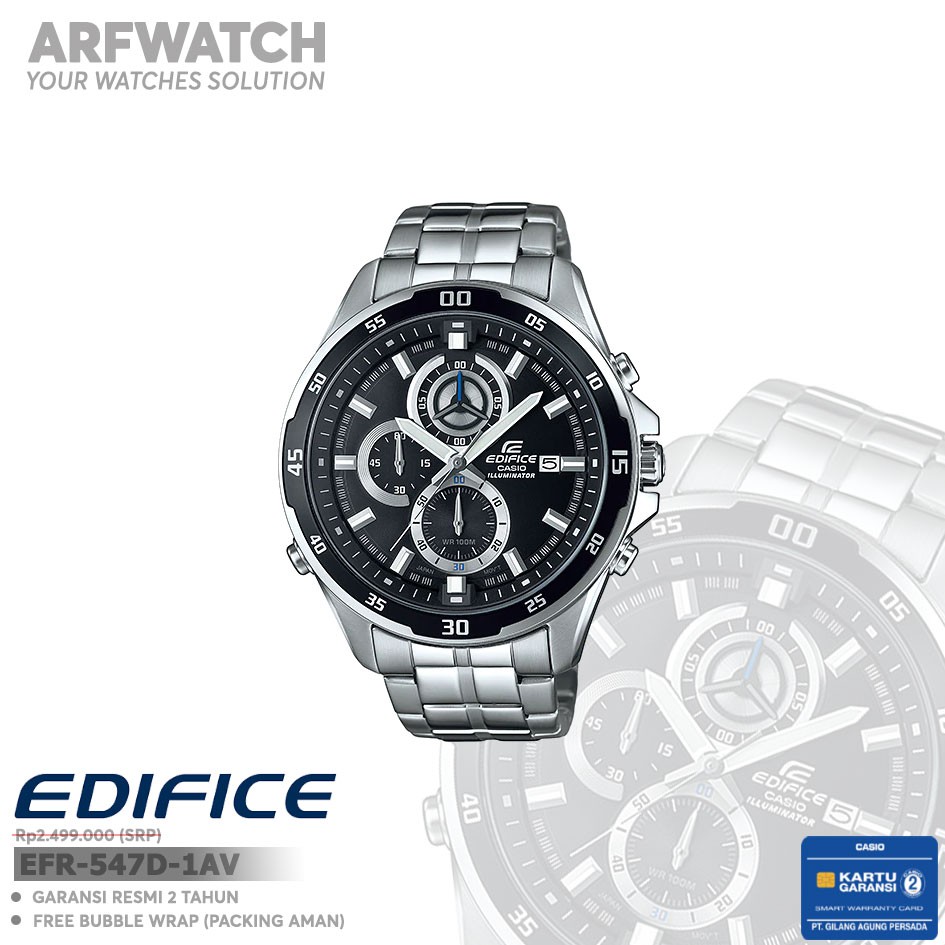 Casio Edifice EFR-547D-1AV / EFR-547D-1AVUDF Original