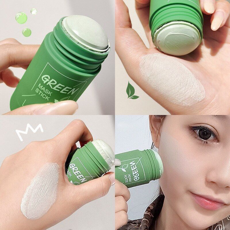 ORIGINAL MEIDIAN GREEN TEA MASK STICK / MASKER KOMEDOGreen Mask Stick Meidian masker green tea green
