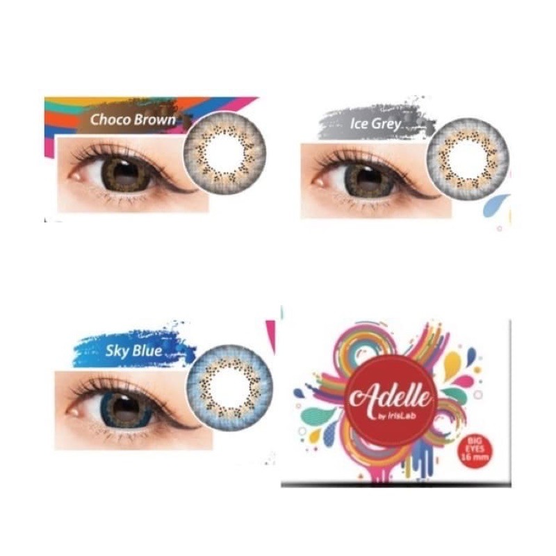 &lt;un.x&gt; adelle lens - lensa mata adelle - softlens adelle - kontak lensa adelle dm 16 mm