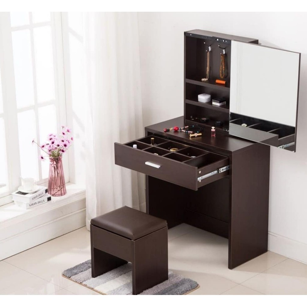 MEJA RIAS MINIMALIS STORAGE KACA GESER