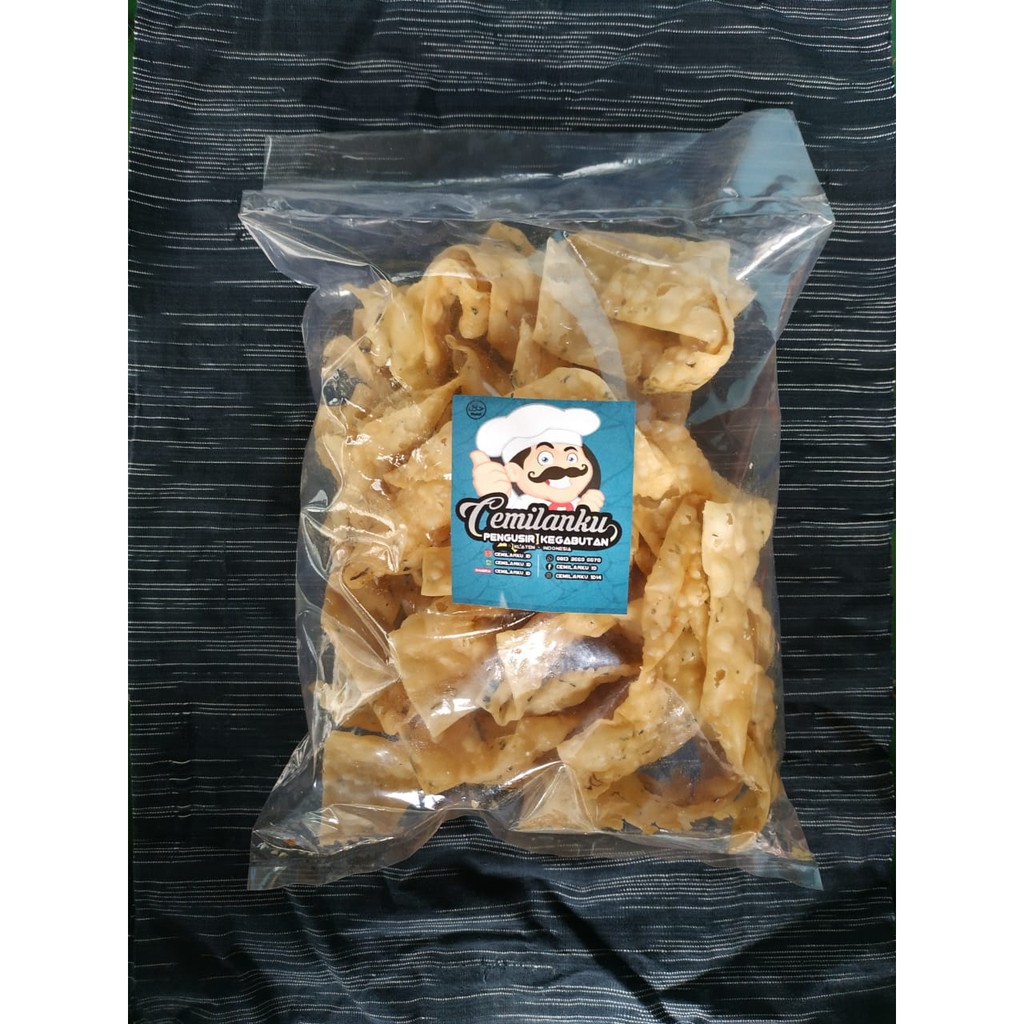 

GROSIR!!! Kripik PANGSIT 150Gram