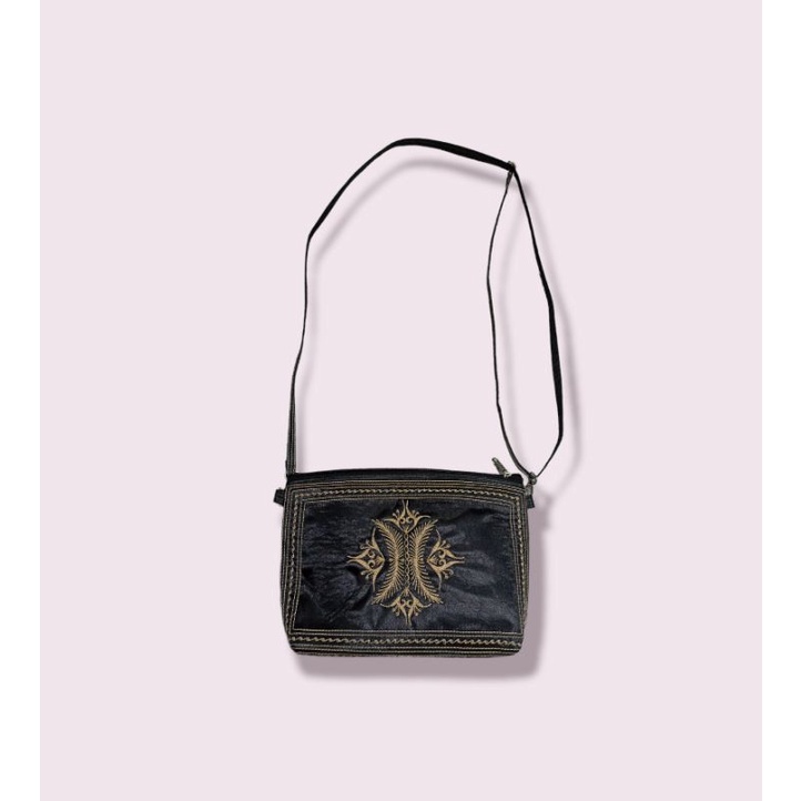 Tas selempang wanita khas Aceh / tas selempang wanita bordir