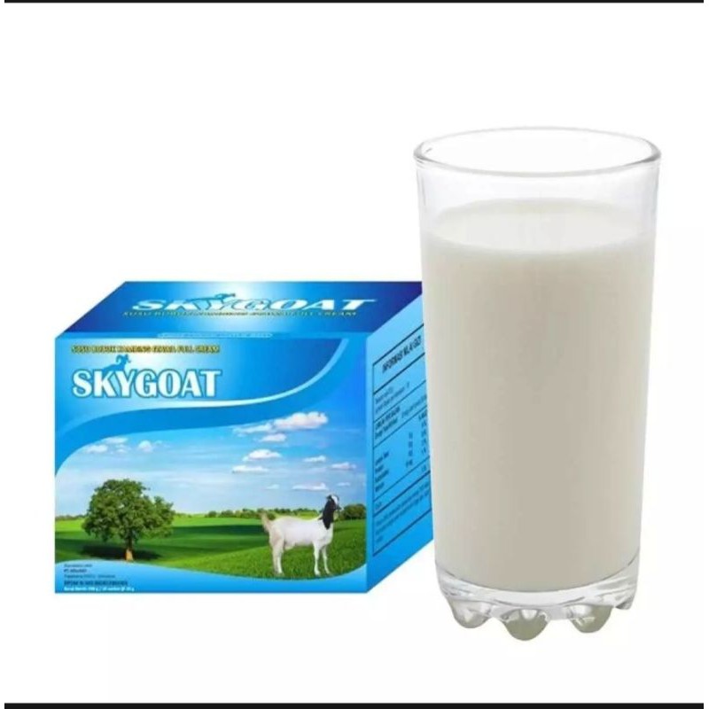 

sky goat Susu Bubuk Kambing Etawa 1box isi 10 sachet