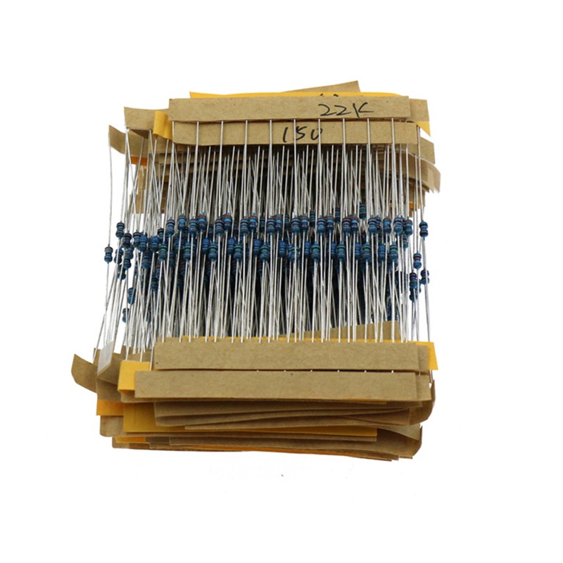 Btsg 64Values 640Pcs Resistor Kit 1R - 10mr Ohm Dengan Resistor Metal Film1%1/6W