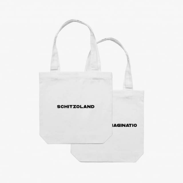 Ivrea White- totebag- bag- tas- schitzo apparel- schitzoland