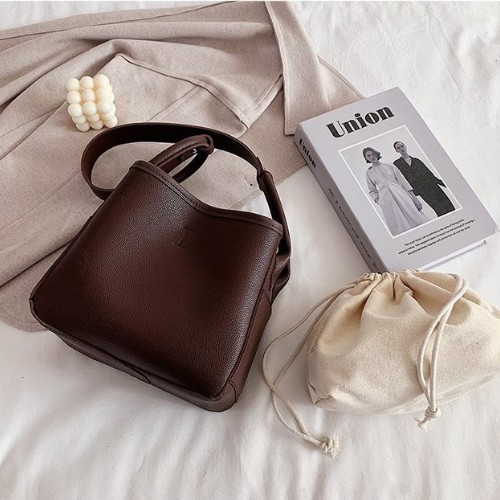 [✅BISA COD] 9920 SQUARE BAG WITH SIDE POCKET (REAL PICTURE)