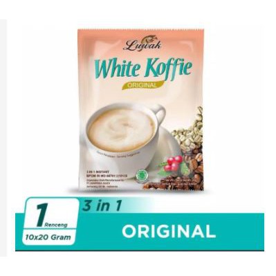 

Kopi Luwak White Koffie Original 10x20gr (Renceng)