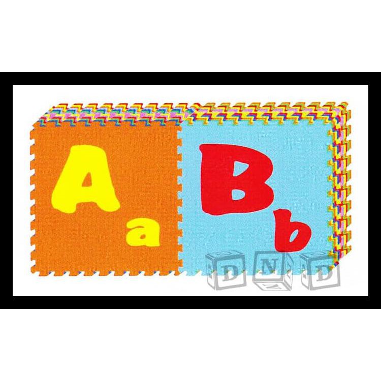 Mainan Edukasi Anak Karpet Matras Puzzle Evamat Evamats Abjad Abc Kode 1074