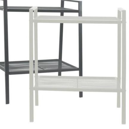 Modern - LERBERG Unit Rak 60x70 cm, abu-abu