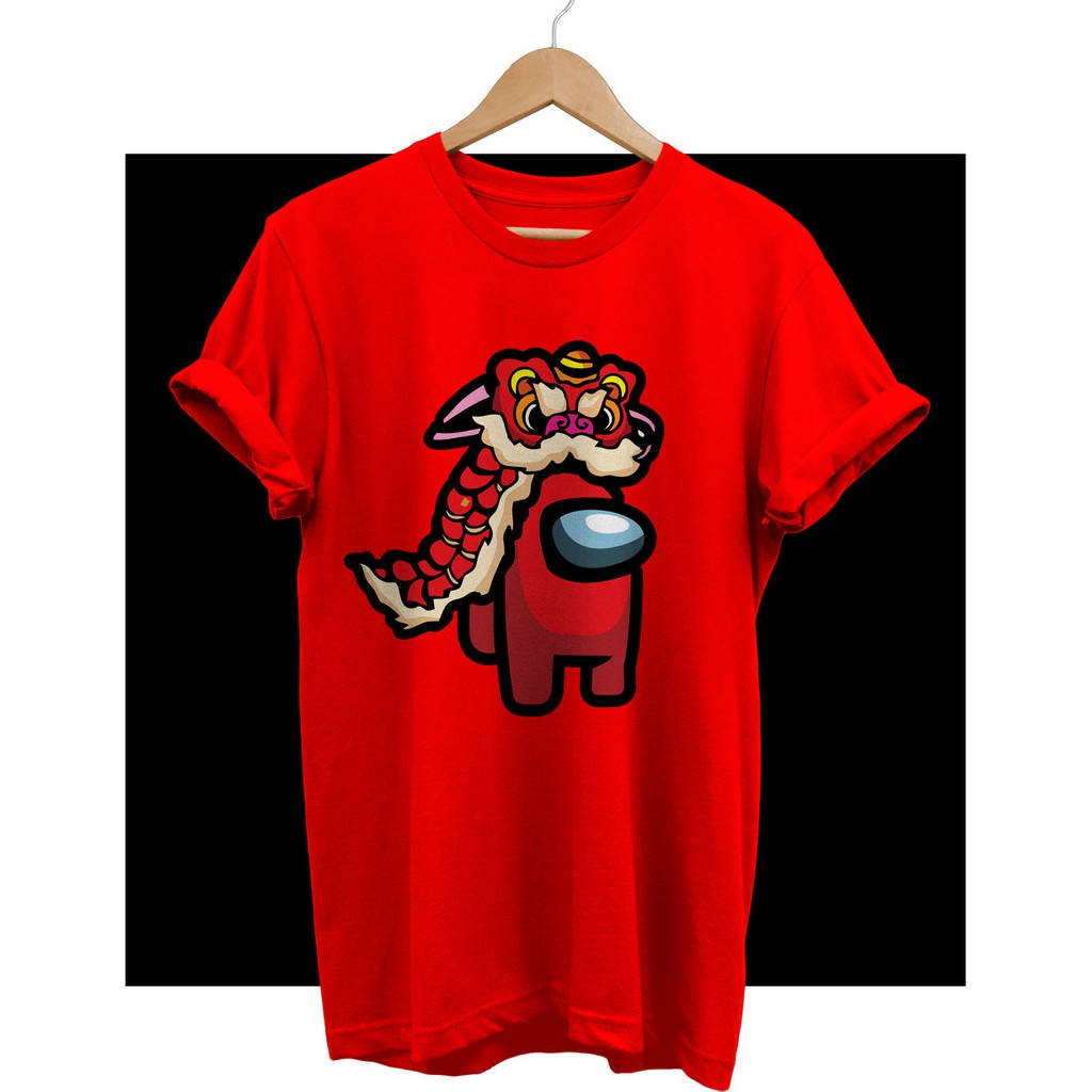 Kaos Imlek BARONGSAI - Kaos Keluarga Family Couple Imlek FREE Nama 2022 year of tiger -  Kaos Keluar