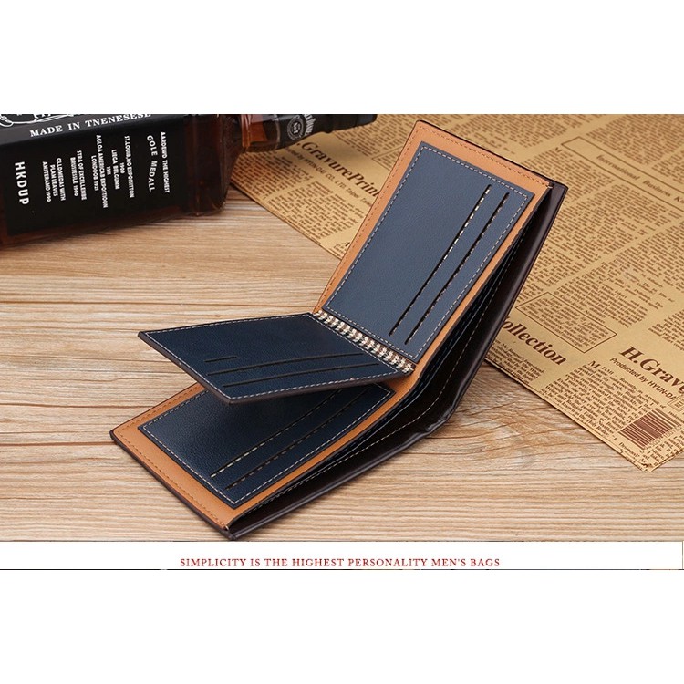 Dompet Pria Kulit Dompet Cowok Dompet Tipis Slim Import Dompet Kulit Pria Laki laki 26.ID