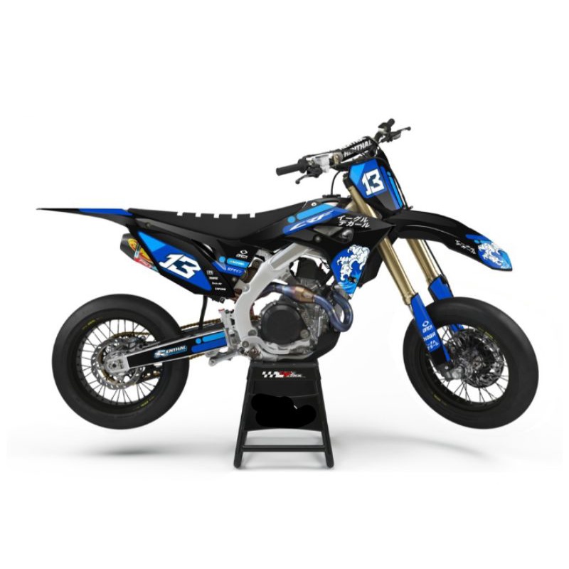 costum Decal Sticker CRF 150l DTRACKER KLX GORDON Decal Stiker Full Body Trail COD