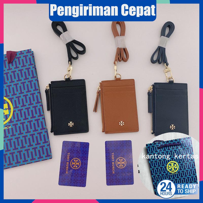 

Tory burch lanyard/ Kartu kerja/pemegang kartu id /DIY klasik /original/name tag holder (Pengiriman Cepat )