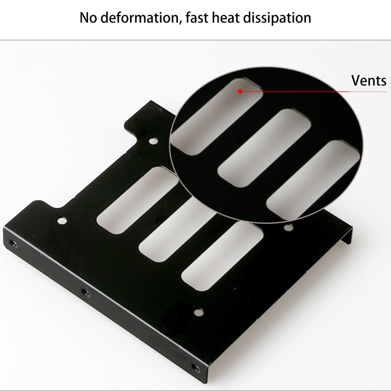 Btsg 2.5 &quot;SSD to 3.5&quot; Bay Caddy Tray Hardisk HDD Mounting Dock Bracket Adapter