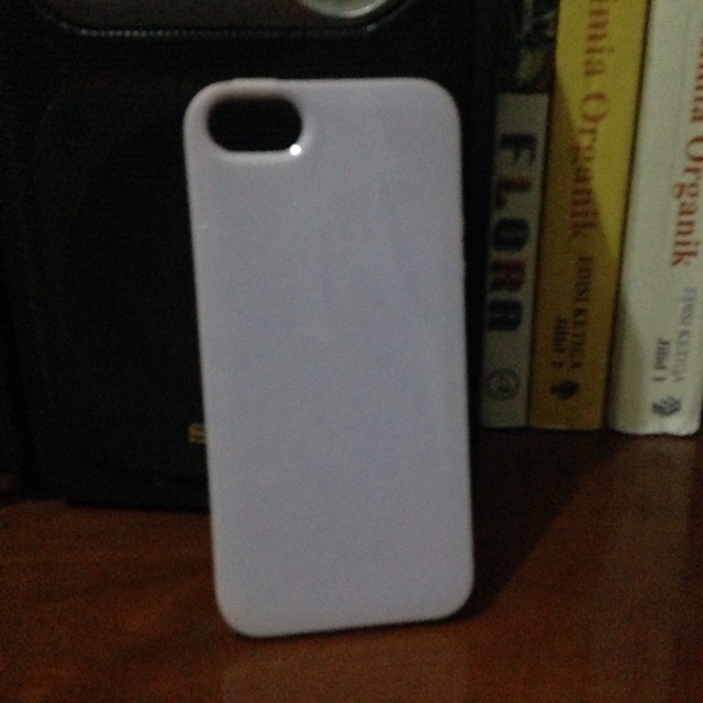 Jelly case iphone 5/5s warna Ungu Pastel
