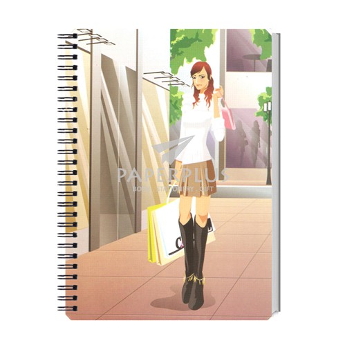 

Spiral Notebook A5 Chicklit Gadis Shopping