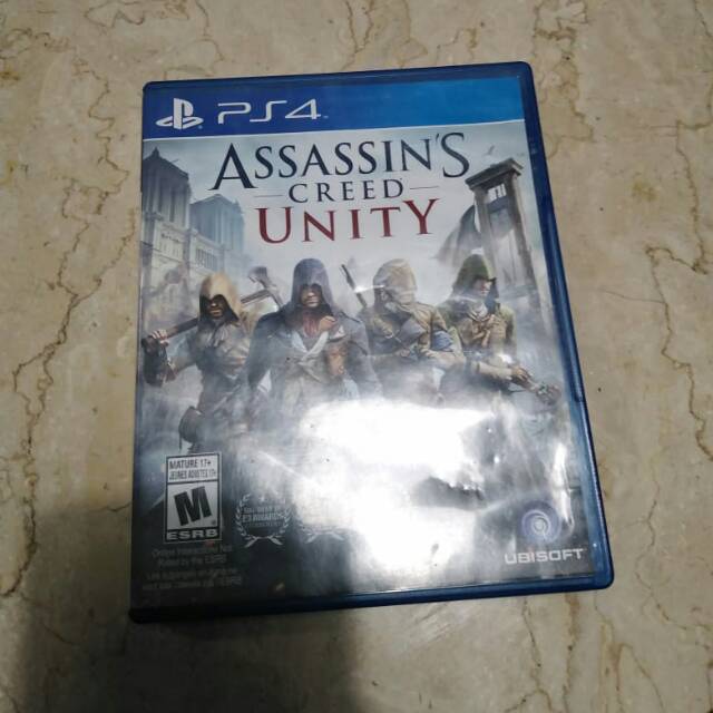 Kaset assasin creed unity Ps4
