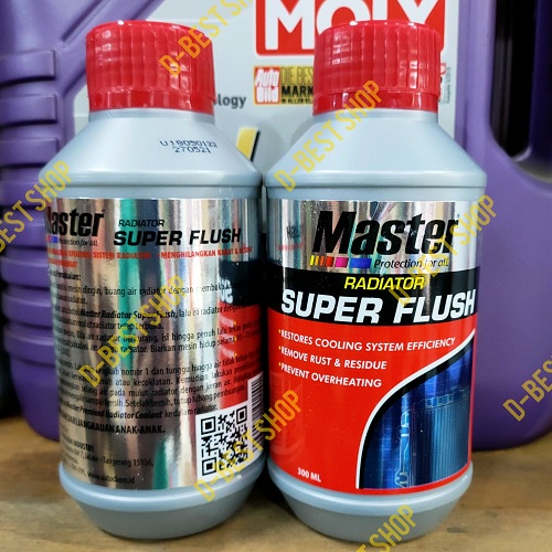 MASTER RADIATOR SUPER FLUSH ( PEMBERSIH RADIATOR ) - 300ml