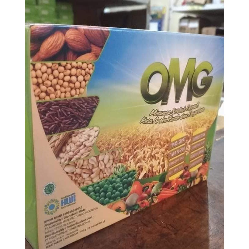 

OMG HWI Minuman Sereal Rasa Buah Dan Sayuran ASLI 100%