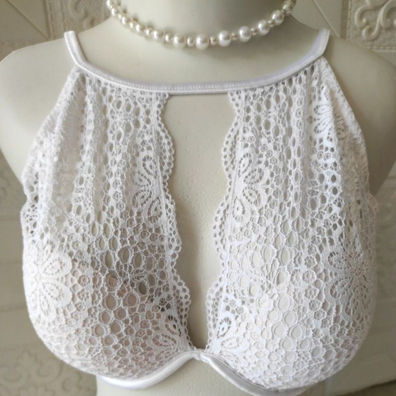 Bralette bra putih Valege