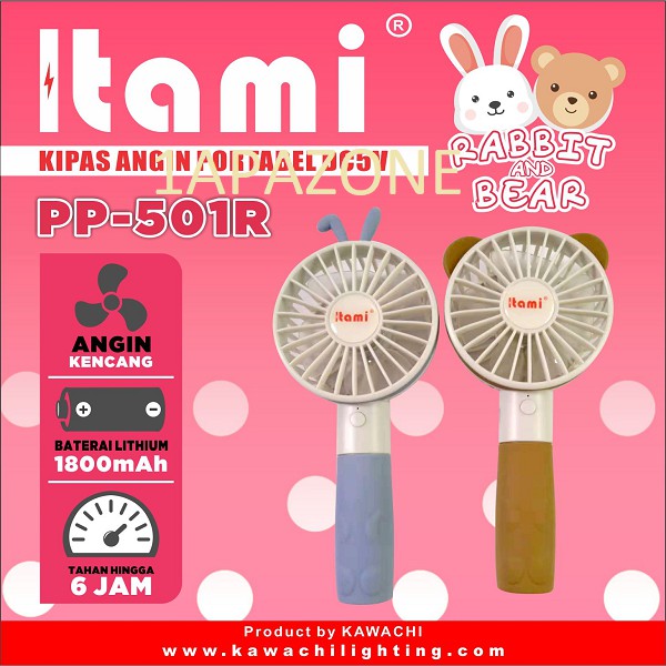 Jual Kipas Angin Portabel Dc V Rabbit Bear Pp Itami Shopee Indonesia