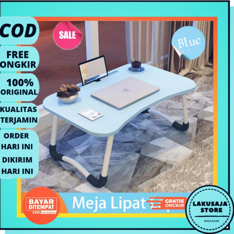 Meja Lipat Laptop Meja Kerja Meja Belajar Lipat Belajar Anak Portable Laptop Kerja Serbaguna Terbaru