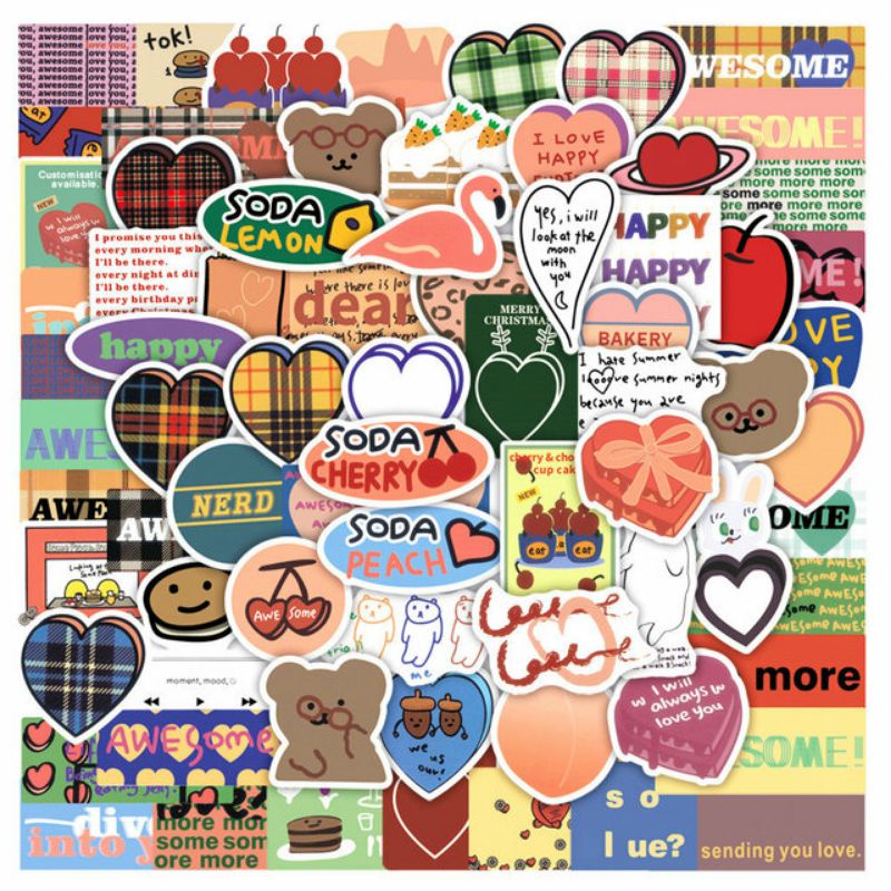 

Stiker Pack Coklat Style 260168- Stiker Aesthetic Keren Imut Laptop, Aksesoris Hp, Anti Air, Motif, Helm, Tumbler, Koper, Kulkas