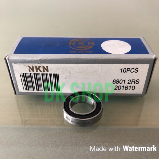 Bearing / Laher 6801 2RS NKN