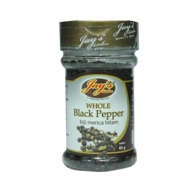 

JAY'S WHOLE BLACKPEPPER 60GR - HJP062