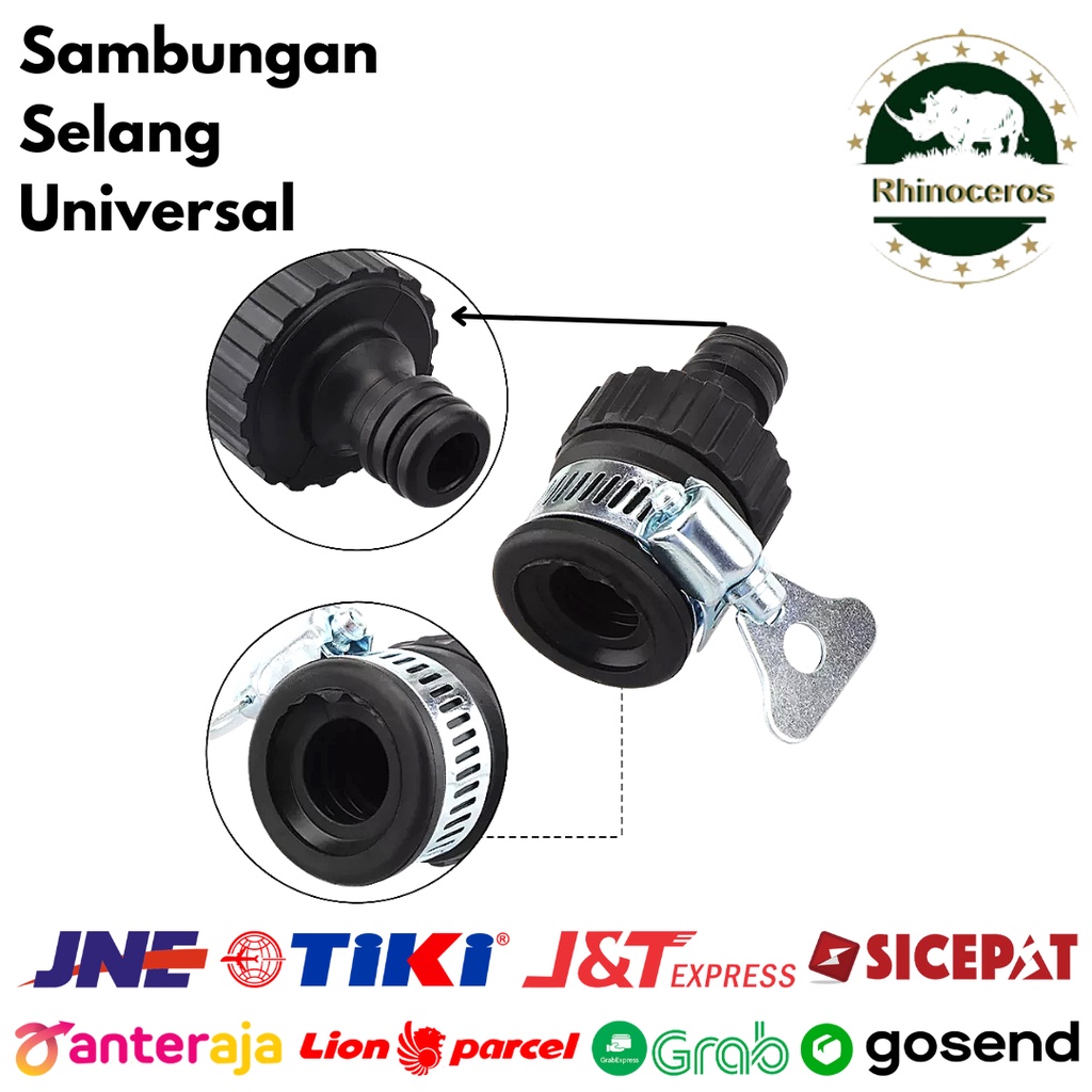 Sambungan Keran Universal Fleksible Tap Konektor Kran Air Universal