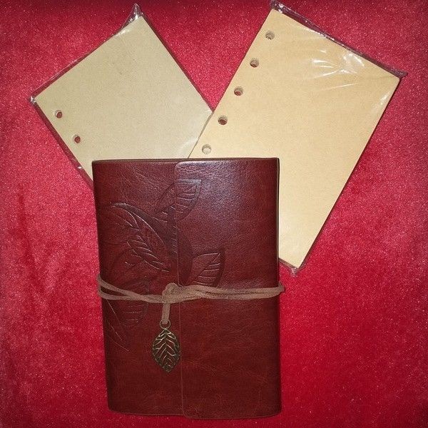 

Produk Binder Note Buku Catatan Agenda Kerja Cover Kulit Retro Vintage A5 A6 Limited