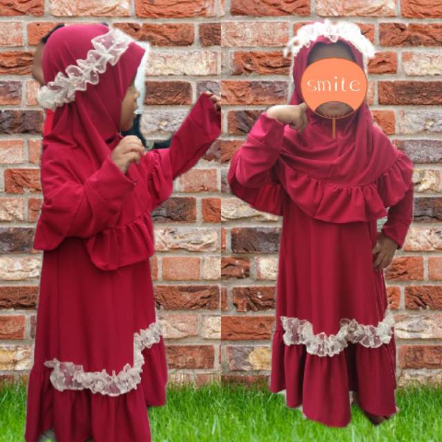 Gamis baby newborn gamis akikah aqiqah plus bandana terpisah