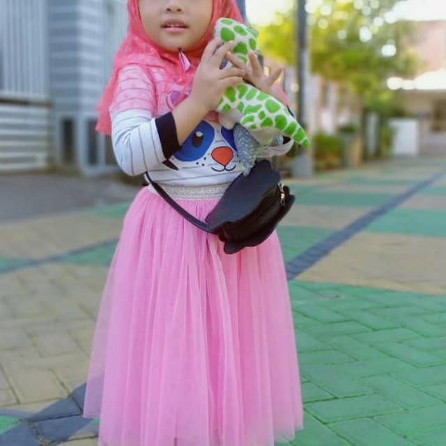 rok tutu anak panjang premium