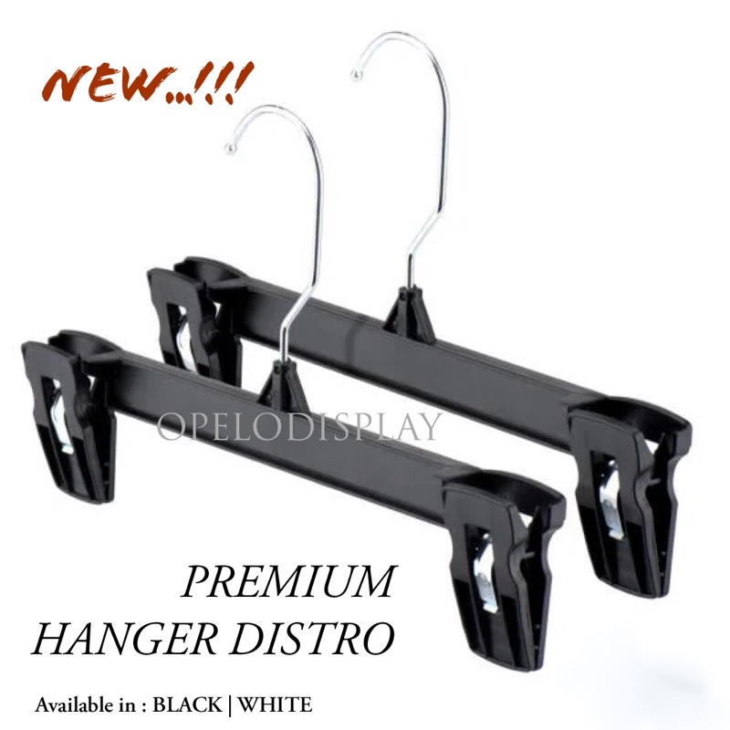 ( NEW MODEL ) HANGER JEPIT CELANA DEWASA PREMIUM 30 CM / F212