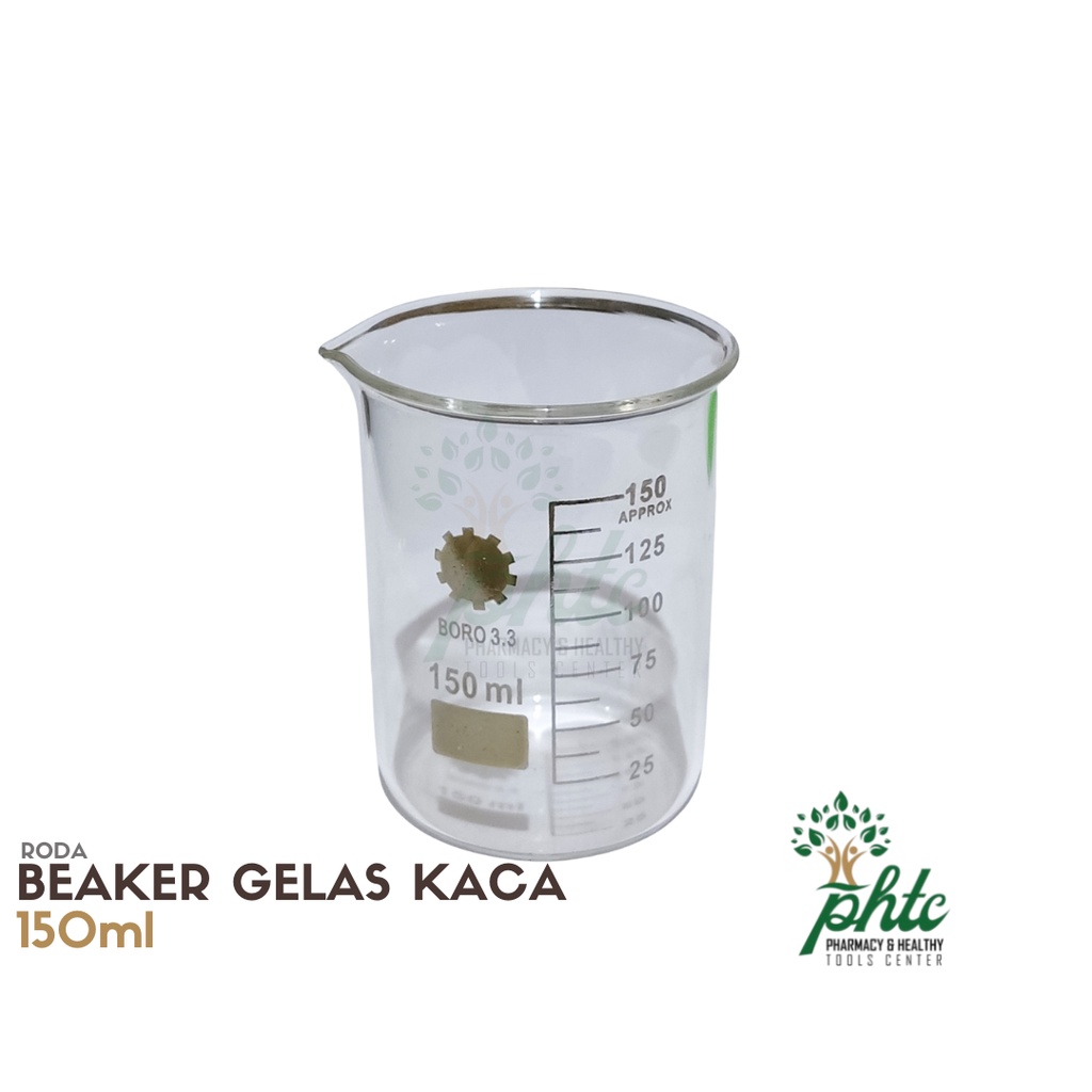 RODA Beaker Glass 150ml - Kaca