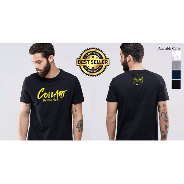 PREMIUM TSHIRT BAJU KAOS VAPE COILART - CUSTOM TSHIRT