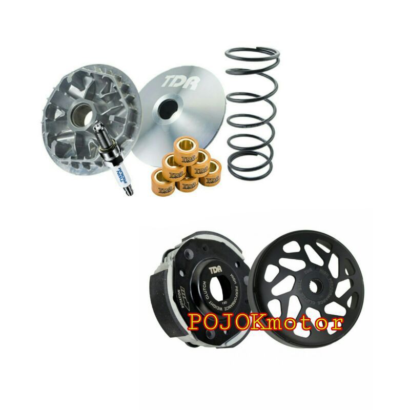 Paket Cvt Upgrade TDR Adv150 - Pcx 150 Original - Paket Akselerasi TDR Pcx 150 Non Teflon
