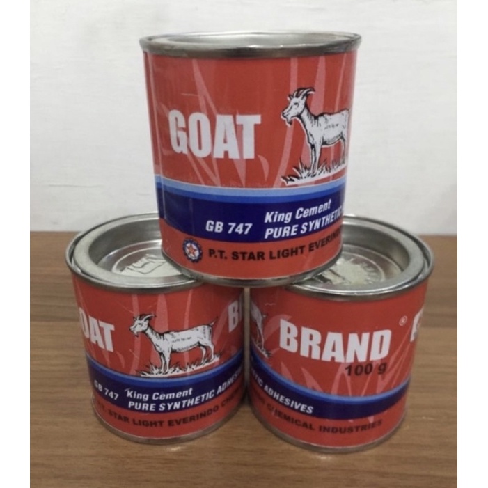 

100gr KECIL Lem kambing goat serbaguna 100gram Lem kambing kaleng kecil Lem kambing goat 100gr