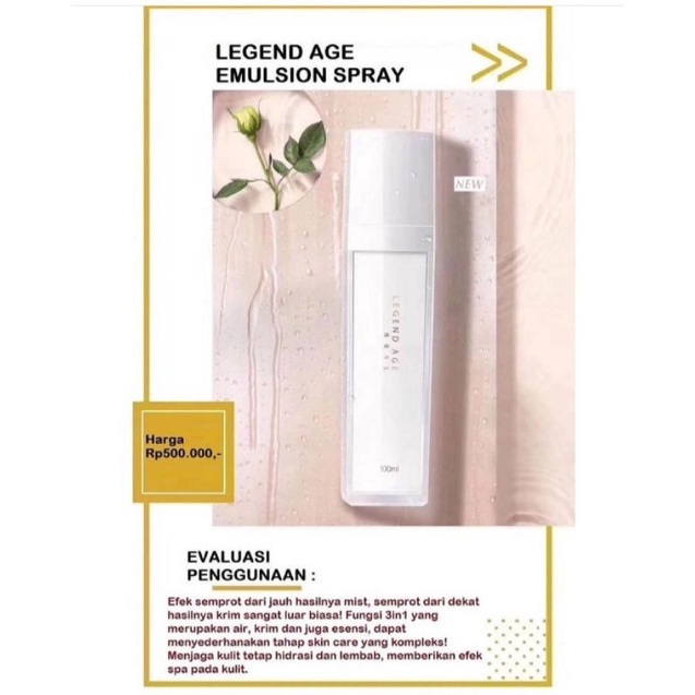 Legend Age Emulsion Spray