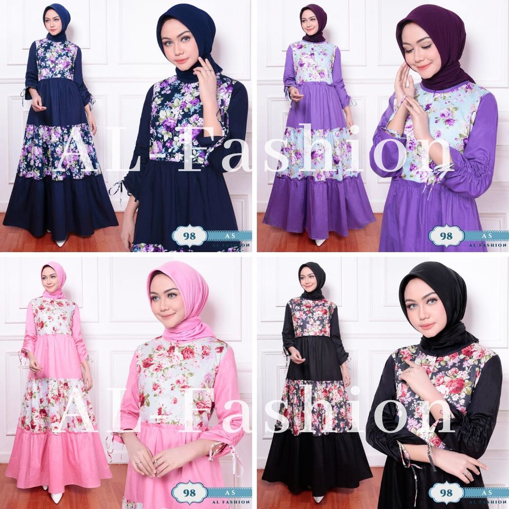 ABA agen  baju  GAMIS ASMIRA DAPAT BAJU  AJA Shopee 