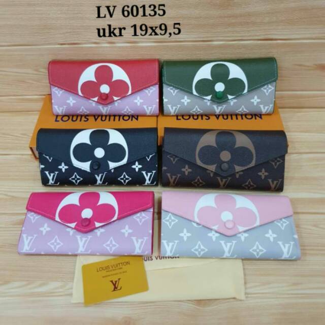 Dompet lv import / dompet panjang lv / dompet lipat lv / dompet lv panjang