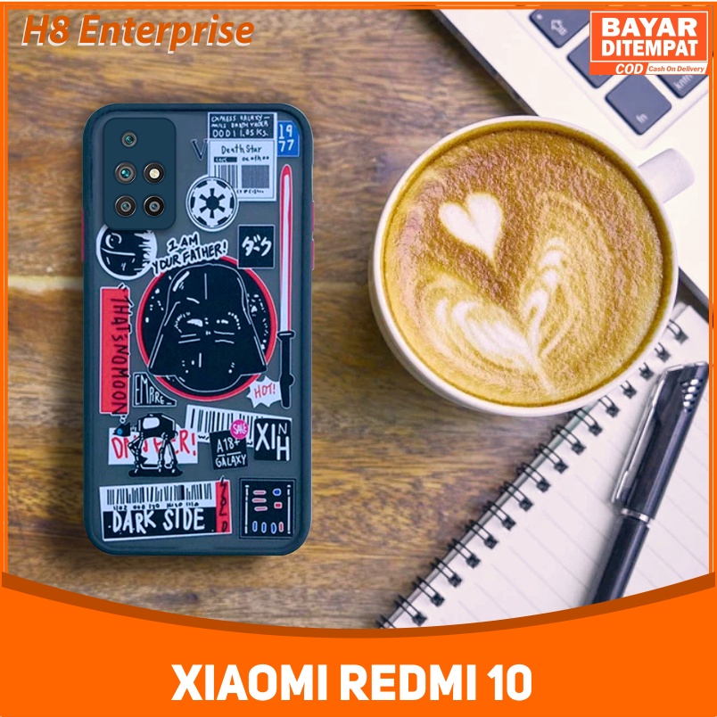 Case Xiaomi Redmi 10 Character STAR WARS Hybrid dove candy pelindung kamera