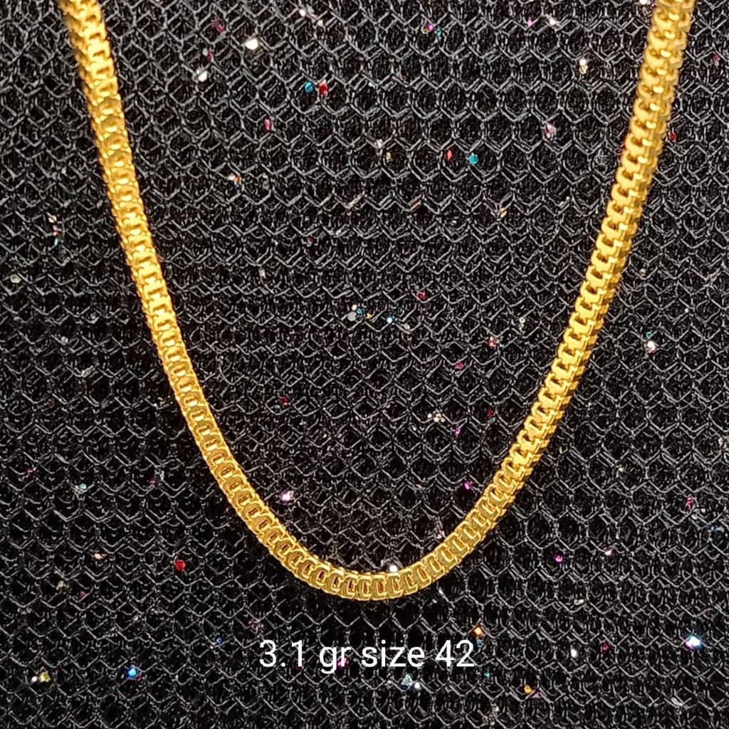 NEW Kalung Emas 17 K - kuning 3.1 gr Kadar 750 - 2507