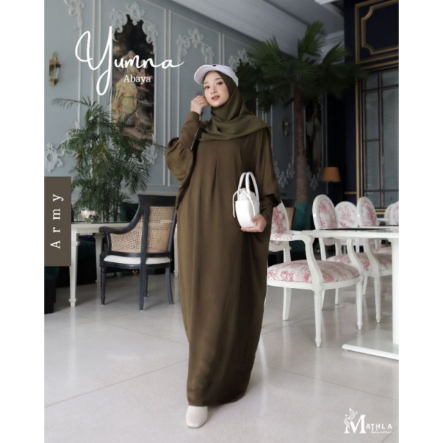 Yumna Abaya Kekinian by Mathla Original