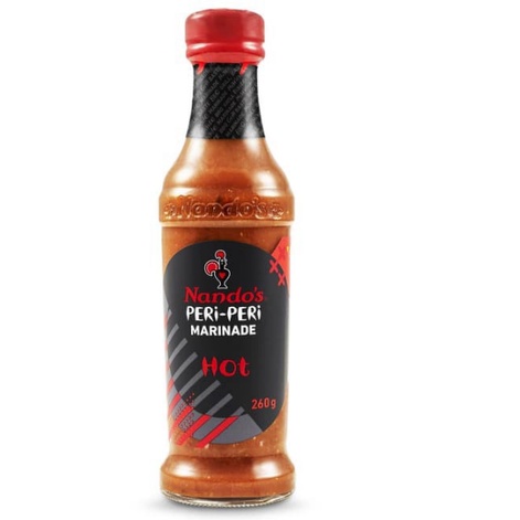 

Nando's Peri-Peri Quick Marinade Hot |Saus Bumbu Peri-Peri|260g|