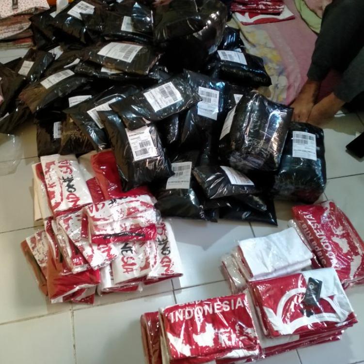 Kaos Reglan Merah putih 17 Agustus Lengan Panjang/Atasan Kaos/Baju Kaos Terkini • Twn31au22ᵟ