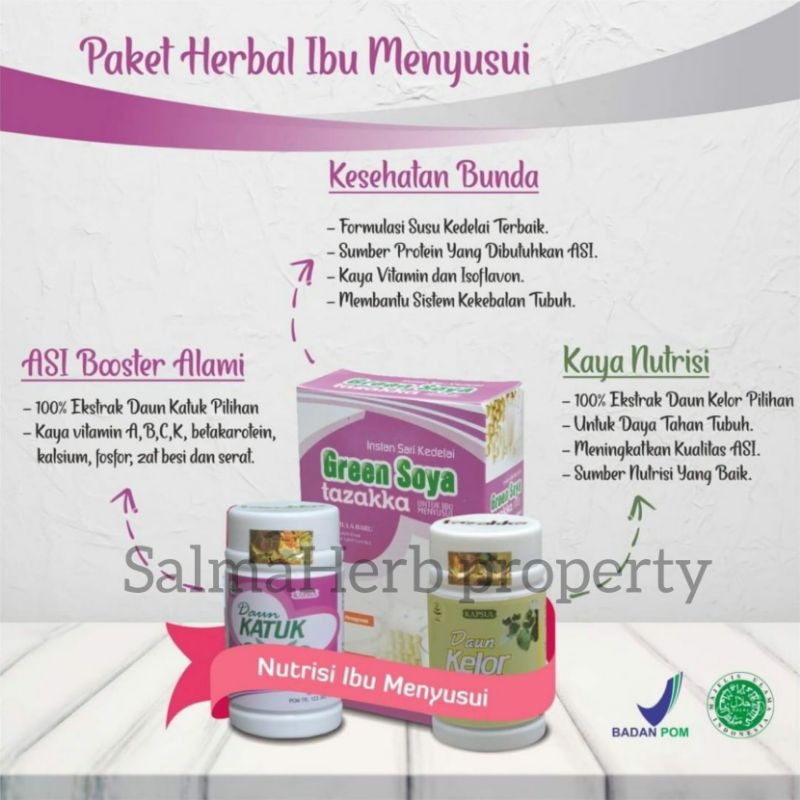 

Paket Herbal Ibu Menyusui