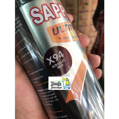 SAPPORO ULTIMATE XIRALLIC RED X94 400ML